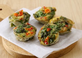 Masak Apa Besok? Hadirkan Resep Muffin Telur Untuk Bekal Sehat Besok