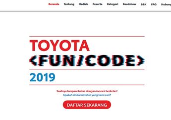 Milenials Penggila IT Yogyakarta Wajib Tahu, Toyota Fun/Code Gelar Roadshow Minggu Ini