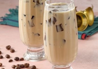 Resep Es Jeli Kopi Putih Enak, Minuman Ala Cafe yang Mudah Dibuat