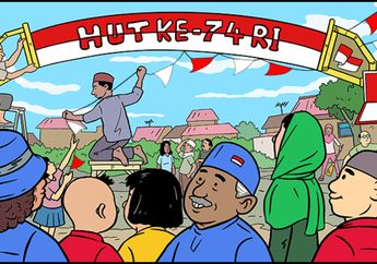 Kece! Google Doodle Hari Ini Rayakan Hari Kemerdekaan RI dengan Tanpilkan Semangat Gotong Royong!