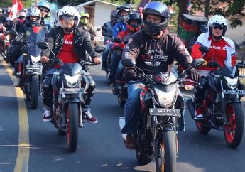 Ribuan Biker Honda Serentak Rayakan HUT Republik Indonesia Dalam Convoy Merdeka