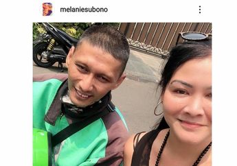Beri Sandal Jepit ke Anak Yatim 23 Tahun Lalu, Melanie Subono Tak Menyangka Bisa Ubah Hidup Seorang Driver Ojol