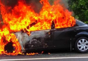 Hanya karena Bertengkar Kecil, Pemuda 19 Tahun Ini Bakar Mobil dan Gerbang Rumahnya