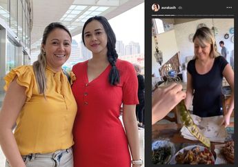 Masak Makanan Sunda Untuk Sang Mertua, Aura Kasih Dapat Respon Tak Terduga Ini dari Ibu Eryck Amaral