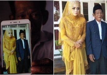 Viral Kakek 83 Tahun Nikahi Gadis 27 Tahun di Tegal, Mempelai Wanita Mengaku Jatuh Cinta pada Pandangan Pertama