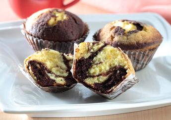 Resep Orange Choco Marble Cupcake Enak Untuk Sarapan Istimewa Di Minggu Pagi