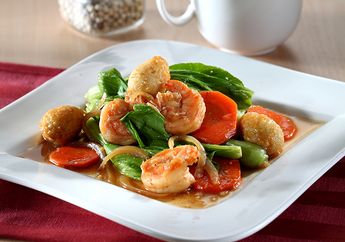 Resep Baby Pokcoy Tumis Udang Enak, Pilihan Menu Pelengkap Praktis