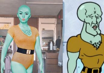 Cewek Ini Cosplay Karakter di Kartun Spongebob, Hasilnya Jadi Keren Banget!