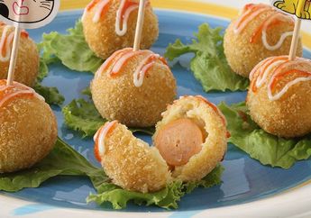 Resep Sausages Potato Ball Enak Ini Bisa Jadi Camilan Menarik Si Kecil