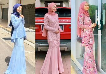 Mirip Seleb Korea, Ini 3 Mermaid Dress Hijab ala Selebgram Malaysia!