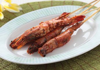 Sate Bumbu Bali Jadi Lebih Juara Kalau Dimasak Dengan Resep Sate Udang Bumbu Bali