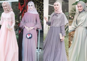 4 Dress Pastel Mewah yang Pas Dipakai Hijabers Buat Kondangan Siang Hari