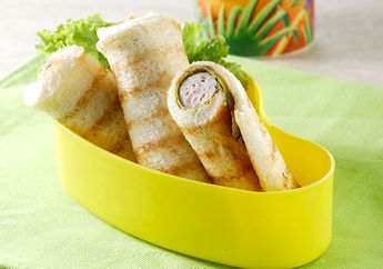 Resep Mudah Sandwich Ayam Kornet Gulung Istimewa Untuk Bekal Si Kecil