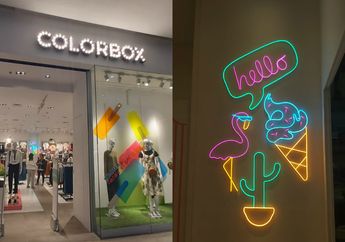 COLORBOX Buka Store di Bintaro Jaya X-Change Mall, Tempatnya Instagramable Banget!