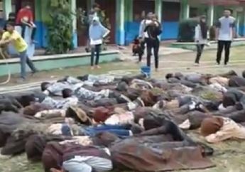 Viral Video Anggota Pramuka Disuruh Tiarap dan Disiram Air Comberan, Warganet Geram!
