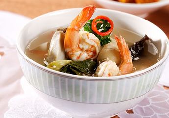 Resep Mudah Sup Udang Tiga Jamur Ini Punya Kelezatan Ekstra Dalam Kuahnya