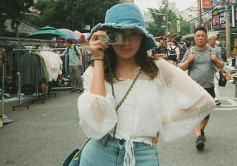 Beby Tsabina Bikin Akun Instagram Baru Buat Foto Hasil Jepretannya Sendiri, Netizen: Terinspirasi Jennie 'BLACKPINK' ya?