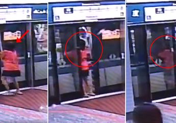 Nekat Buka Pintu MRT yang Sudah Tertutup Demi Susul Temannya, Kaki Wanita Ini Malah Terjepit!