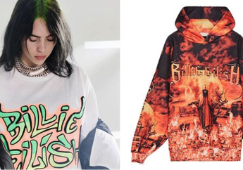 Resmi Dirilis, Ini Koleksi Billie Eilish dan BERSHKA. Semua Tersedia!