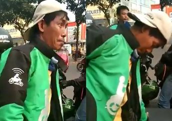 Menyayat Hati, Ojol Ini Shock dan Menangis Saat Tahu Motornya Dicuri Saat Ditinggal Beli Pesanan Makanan!