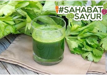 Minum Jus Seledri Tiap Hari Ternyata Bisa Sembuhkan Jerawat! #SahabatSayur Harus Buat di Rumah!