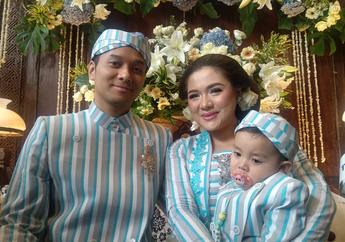 Vicky Shu Gelar Upacara Tedak Siten Sekaligus Perayaan Ulang Tahun Pertama untuk Sang Putra