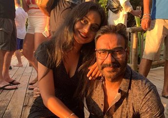 Nempel! 5 Potret Putri Kajol, Nysa Devgan & Sang Ayah, Ajay Devgan!
