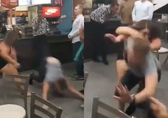 Viral Video Seorang Wanita Banting Karyawan Restoran Cepat Saji karena Tidak Dapat Es Krim, Pemain Sepak Bola Ini Justru Memujinya