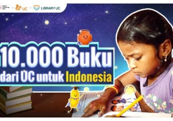 Keren! UCWeb Ajak Donasikan 10,000 Buku untuk Indonesia yang Lebih Baik