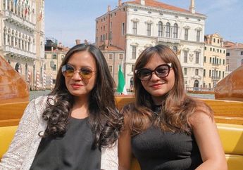 Gaya Kompak Bareng Kakak Ala Amel Carla dan Lintang Aqmarina Saat Liburan ke Eropa. Kece Abis!