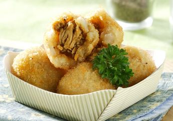 Bumbu Rendang Antigagal Diolah Dengan Resep Kroket Kentang Bumbu Rendang