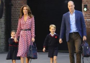 Intip Penampilan Menggemaskan Princess Charlotte di Hari Pertama Sekolah