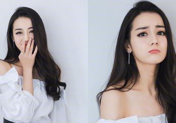 Seperti Boneka, Intip 5 Outfit Putih Manis ala Seleb Cina, Dilraba Dilmurat!