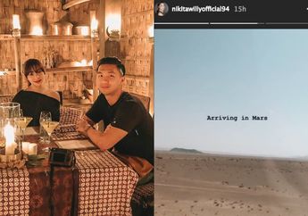 Nikita Willy Bareng Pacarnya, Indra Pergi Liburan Bareng ke Mars?