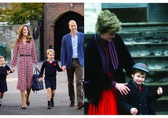 Diantar Mendiang Putri Diana, Pangeran William Lontarkan Kata-Kata Tak Terduga di Hari Pertama Sekolahnya