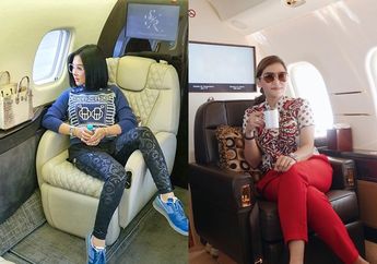 Sama-sama Tajir Melintir, Adu Gaya Syahrini VS Maia Estianty saat Naik Jet Pribadi, Siapa Paling Mewah?