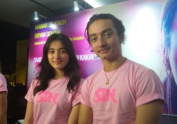 Ungkap Rasa Deg-degan, Bryan Domani Ngaku Suka Wajah Mawar De Jongh di Poster Film SIN