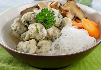 Resep Bakso Bayam Udang Enak Ini Siap Bikin Makan Malam Jadi Istimewa