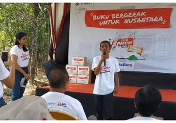Tingkatkan Literasi Indonesia, PapeRun 2019 Salurkan Donasi Buku ke 60 Taman Baca