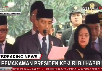 Beri Penghormatan Terakhir Kepada BJ Habibie, Jokowi: Selamat Jalan Mister Crack, Selamat Jalan Pionir!