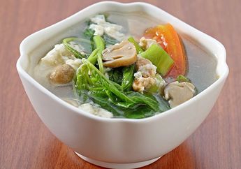 Resep Sup Bayam Telur Asin Berserabut Enak Ini Hangatnya Bikin Rileks