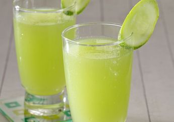 Resep Jus Melon Mentimun Enak, Si Hijau yang Segar nan Menggoda