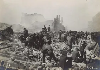 Amerika yang Mengaku Adidaya, Lumpuh Karena Gempa. Deretan Foto Hitam Putih Ini Menunjukkan Kisah Tragis Tahun 1906