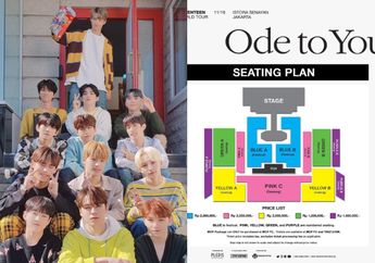 Ini Harga Tiket Konser SEVENTEEN 'Ode To You' di Jakarta, Carat Indonesia Wajib Tahu!