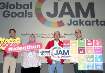 Indosat Gelar Global Goals Jam untuk Pertama Kalinya di Tanah Air