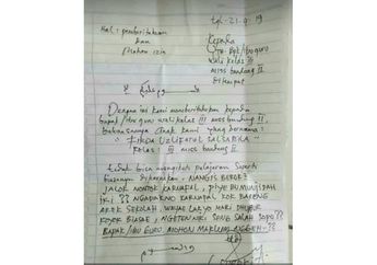 Tak Bisa Nonton Karnaval Budaya Karena Masuk Sekolah, Siswa Ini Bujuk Orang Tuanya Untuk Bolos Hingga Nangis Histeris, Surat Izinnya Malah Viral di Medsos