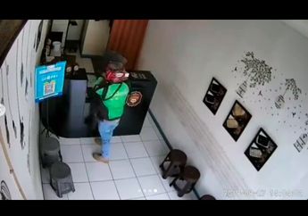 Oknum Pengemudi Ojek Online Pura-pura Ambil Pesanan Pisang Nuget, Tahunya Gasak Laptop di Kasir
