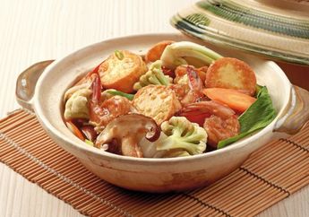 Resep Sapo Tahu Jamur Seafood Enak, Menu Makan Malam Ala Chinese Food