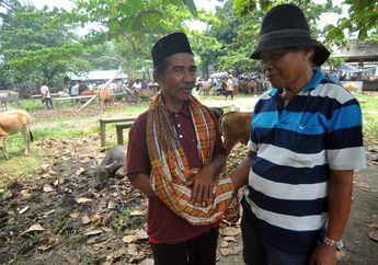 Sambil Pegang Jari di Balik Kain Sarung, Begini Cara Menawar di Pasar Ternak Ini. Lihat Foto-foto Tradisi Leluhur Orang Minang Nan Unik