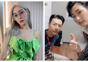 Tiba di Jakarta, Tiffanny Young dan Super Junior D&E Sapa Manis Fans Indonesia